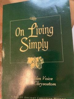 On Living Simply